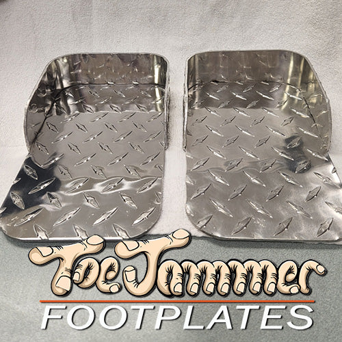 Hospital Wheelchair Footplates Diamondplate