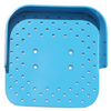 Small 8" x 8" Light Blue Childs Wheelchair Footplate