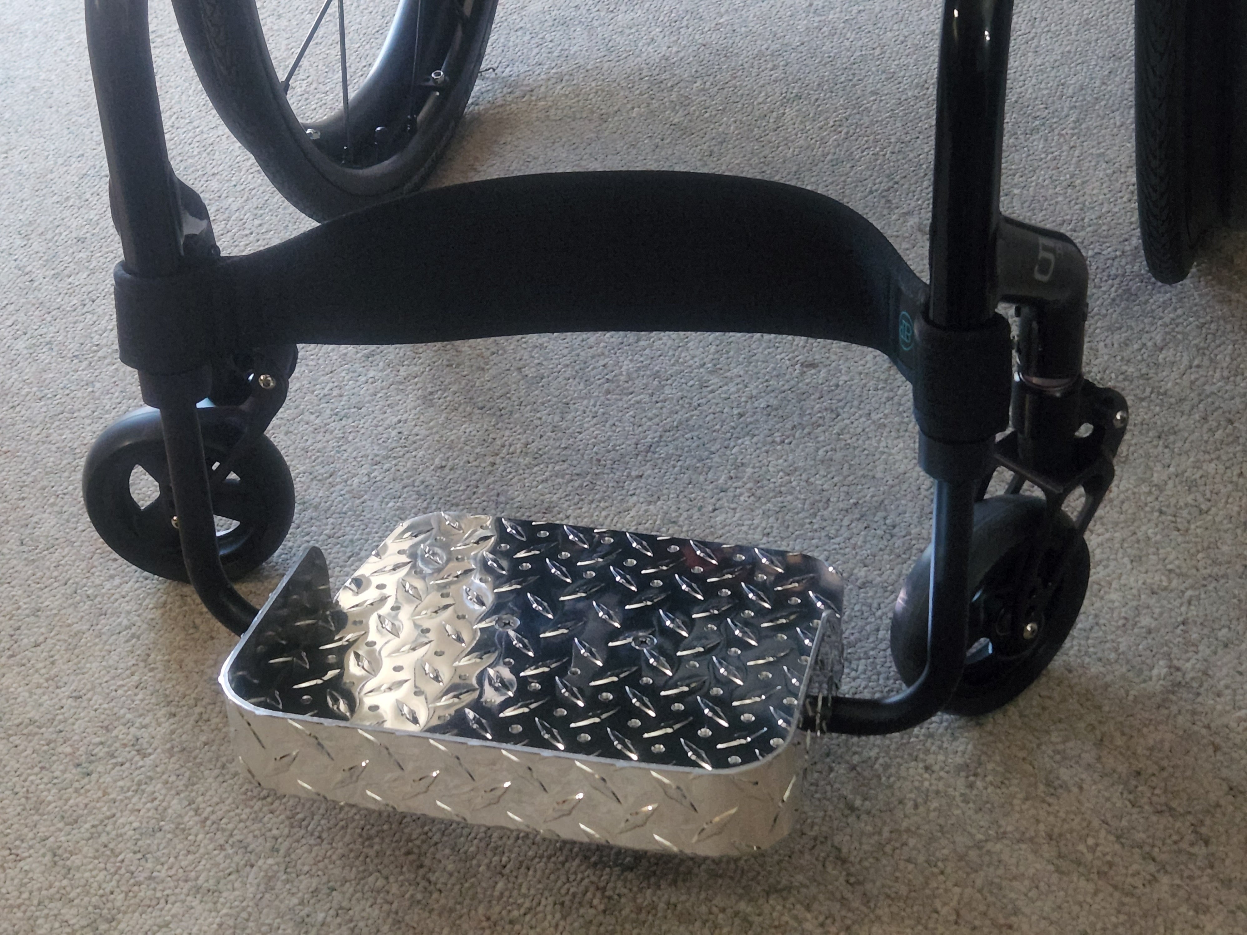 Toe Jammer Wheelchair Footplate Toe Jammer Footplates